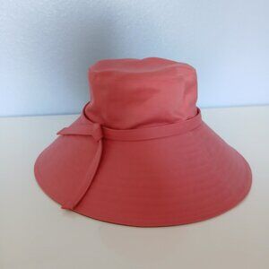 Banana Republic 100% Cotton Women’s Wide Brim Sun Hat with Side Ribbon Size M/L